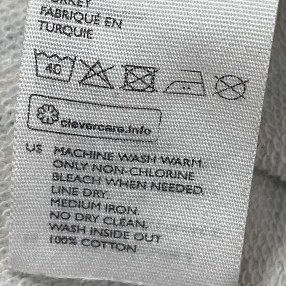 COS Sweatshirt Size XL Mens Long Sleeve French Terry 100% Cotton Boxy Fit - Picture 10 of 11